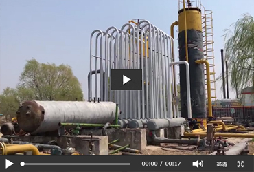 油田压缩机现场